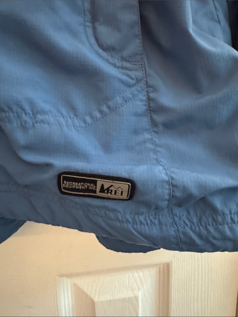 REI Women’s Windbreaker Jacket Blue Size Large - Picture 3 of 7